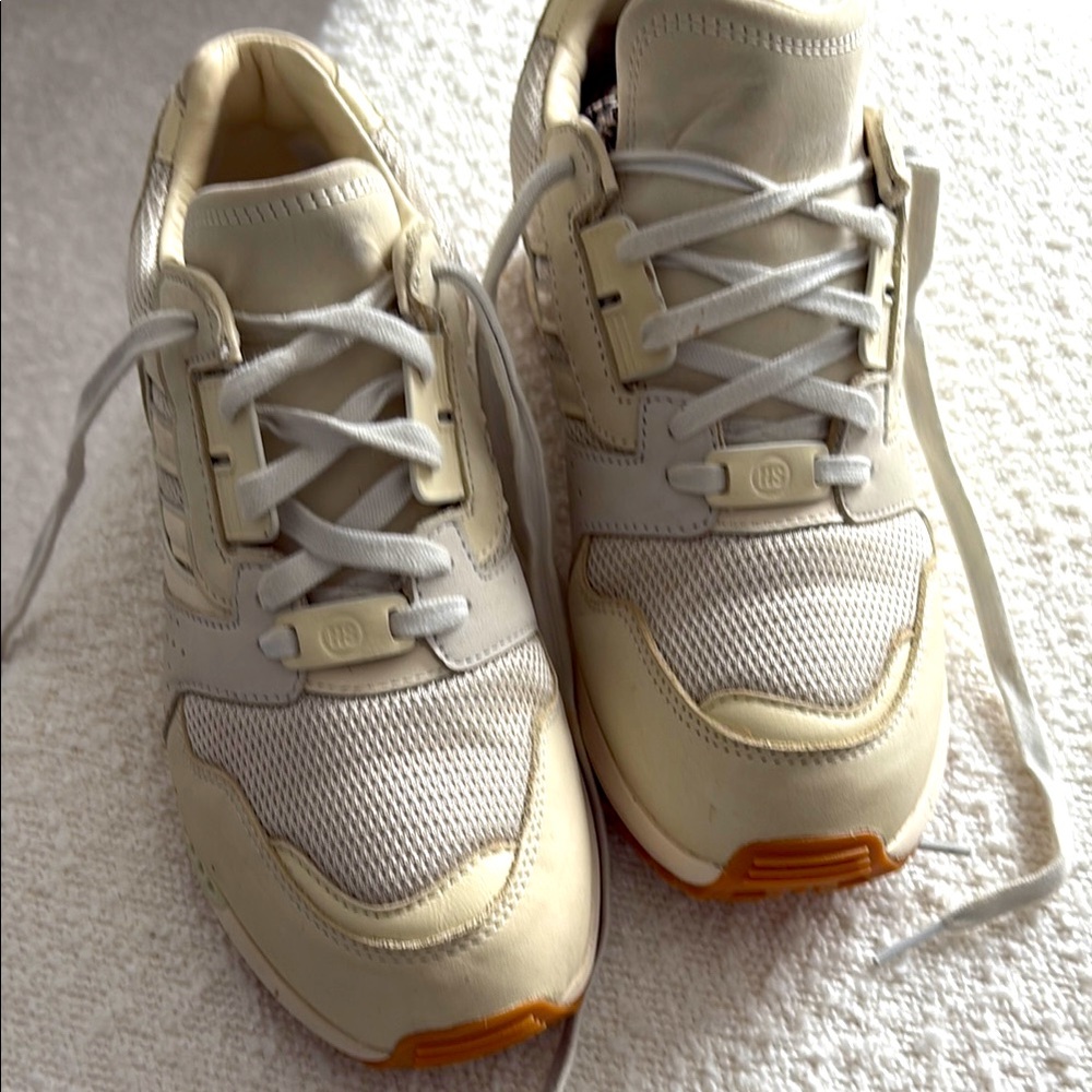 Adidas HS Cream and White Sneakers